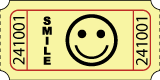 Standard Smile Roll Ticket