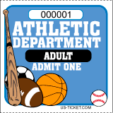 Athletic-Adult-Admit-One-Roll-Ticket-Blue