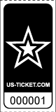 Roll Tickets Star Black