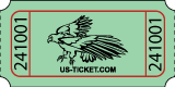 Standard Eagle Roll Ticket Green