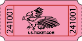 Standard Eagle Roll Ticket Backside