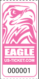 Eagle Head Roll Tickets Pink