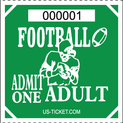 Premium Football Roll Ticket - Adult