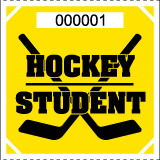 Premium Hockey Roll Ticket - Student Yellow