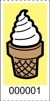 Premium Ice Cream Roll Tickets