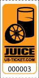 Premium Juice Drink Roll Tickets