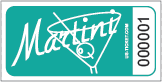 Premium Martini Drink / Bar Ticket Aqua