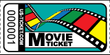 Roll Ticket Movie Aqua