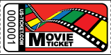 Roll Ticket Movie Red