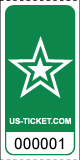Roll Tickets Star Green