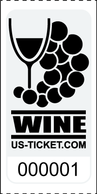 Premium Wine Drink Ticket / Bar Ticket