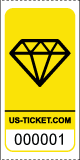 Diamond Roll Ticket Yellow