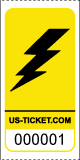 Premium Lightning Bolt Roll Tickets