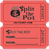 Standard Split the Pot Roll Tickets Red