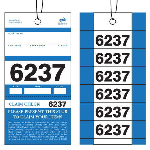 Ivy Blue Strung Tags 120mm x 60mm Luggage Labels Tags Tickets Tie On String Labels 500 Pack 