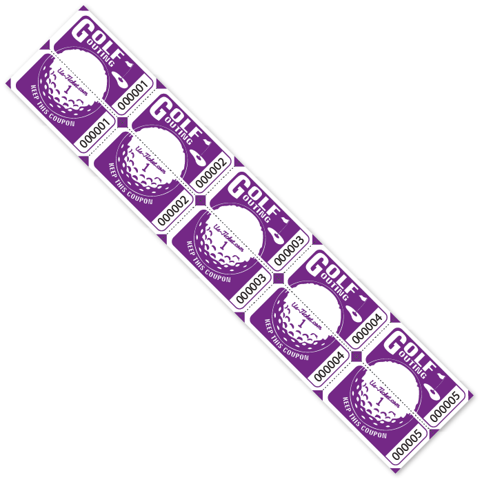 Golf Strip Tickets