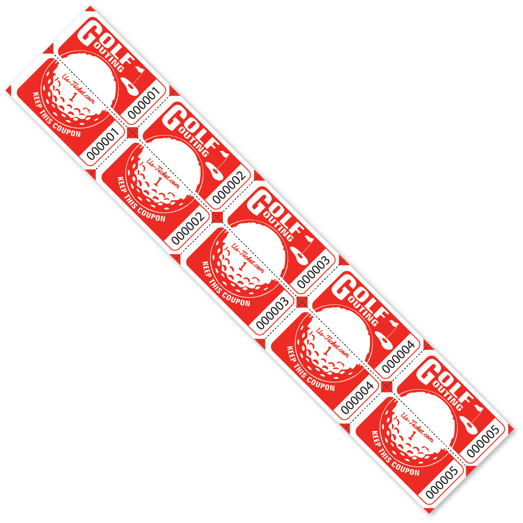 Golf Strip Tickets