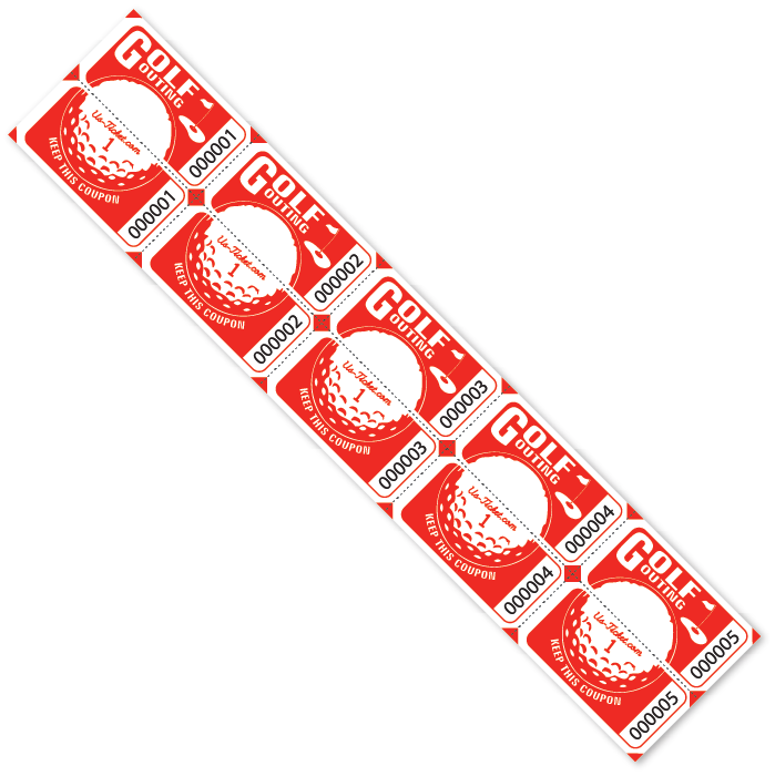 Golf Strip Tickets