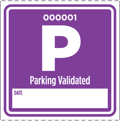 Premium Parking Validation Tickets