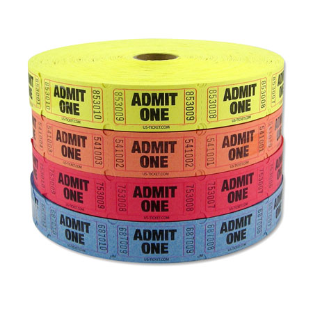 standard admit one roll ticket us ticket com