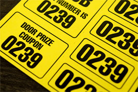 custom perforated sheet tickets