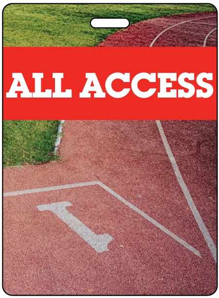 Track And Field Event Badges