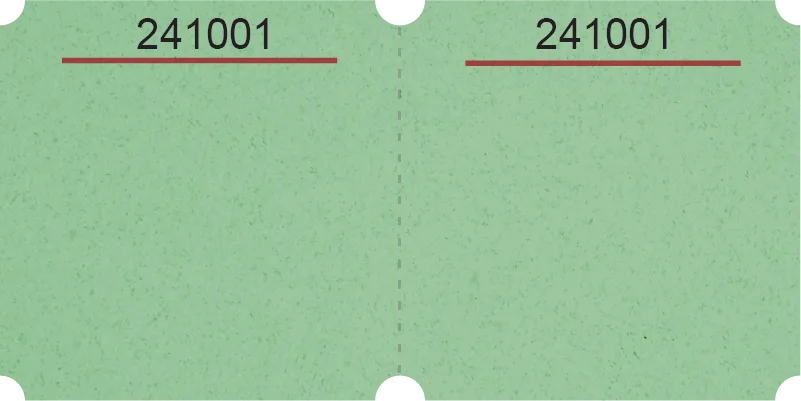 Standard Blank Marquee Roll Ticket