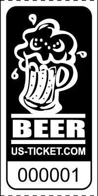 Premium Beer Drink / Bar Roll Ticket - Image 2