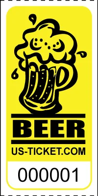 Premium Beer Drink / Bar Roll Ticket - Image 3