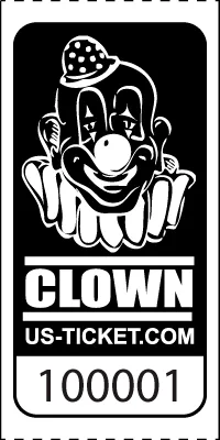 Premium Clown Roll Ticket - Image 10