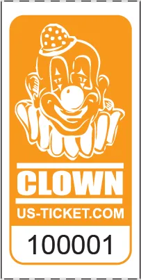 Premium Clown Roll Ticket - Image 2