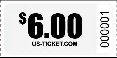 Premium $6.00 Roll Tickets