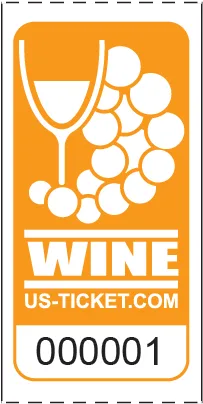 Premium Wine Drink Ticket / Bar Ticket - Image 3