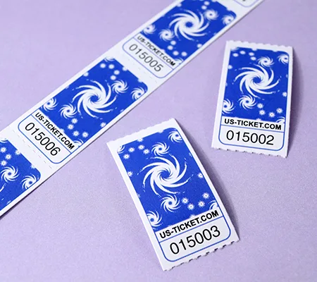 Premium Galaxy Pattern Roll Tickets - Image 11