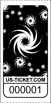Premium Galaxy Pattern Roll Tickets - Image 8