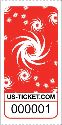 Premium Galaxy Pattern Roll Tickets - Image 2