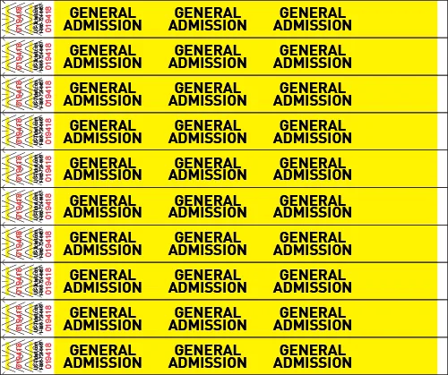 General Admission Wristbands - Image 2