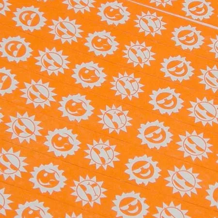 Sun Face Tyvek Wristband