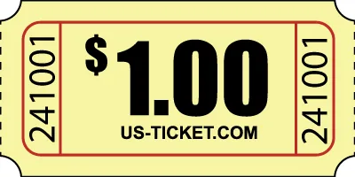 Standard $1.00 Roll Tickets