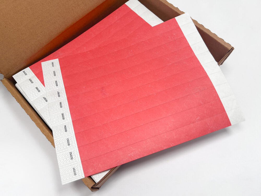 Solid Color Tyvek Wristband