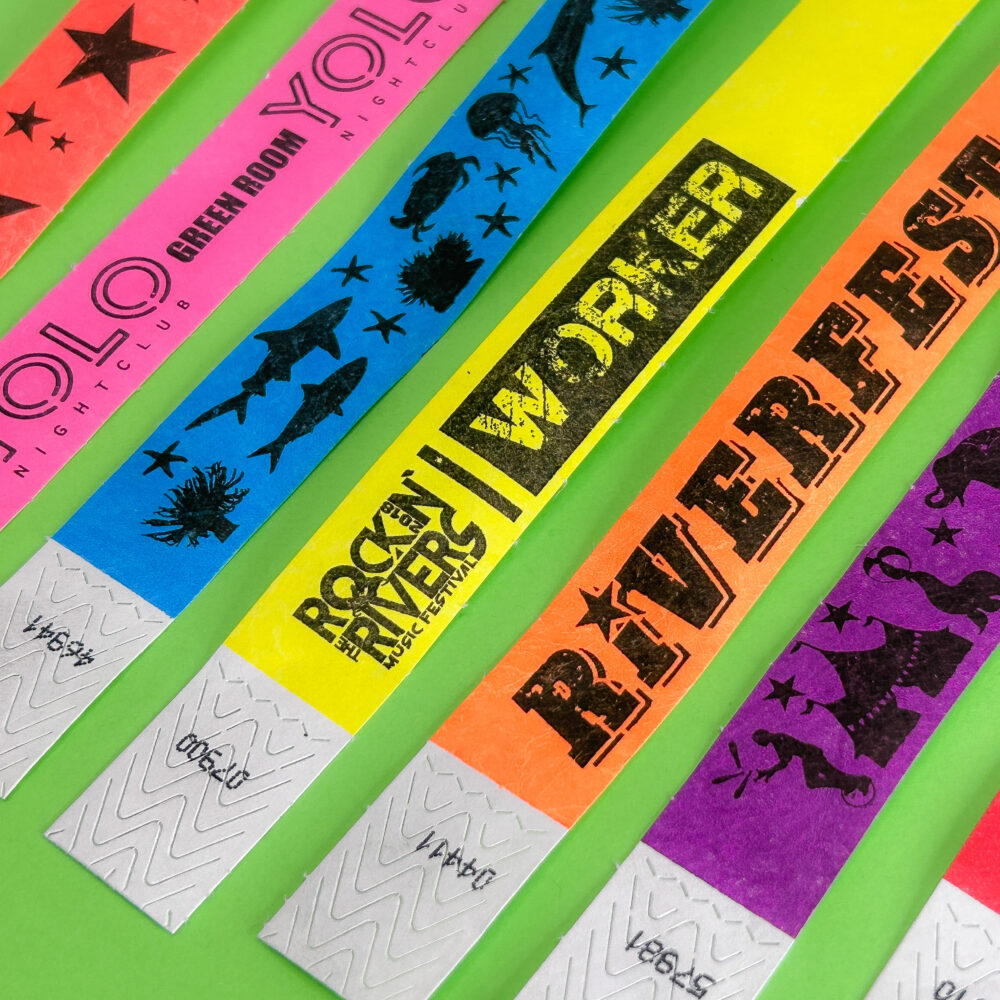 Custom Tyvek Wristbands
